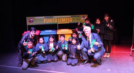 Con la instalación de puntos limpios se lanza proyecto “Lautaro educa y recicla”