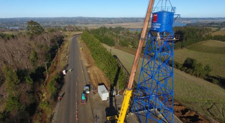 Avanza construcción del Sistema de Agua Potable Rural de Puyangue en Carahue