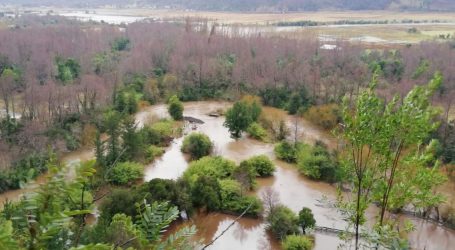 272 personas continúan aisladas y 49 damnificadas en La Araucanía por pasó de sistema frontal