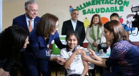 Se inicia vacunación a escolares contra papiloma humano