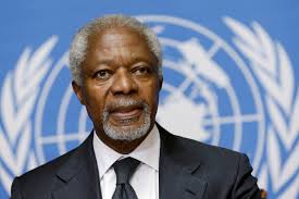 Muere Kofi Annan  ex secretario de la ONU