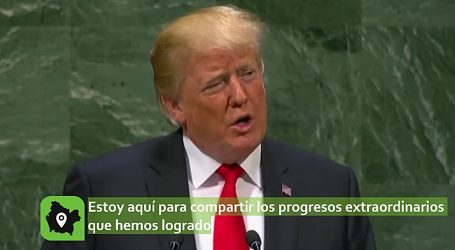 “No esperaba esa reacción”: Trump provoca la risa apenas empezar su discurso en la ONU (VIDEO)