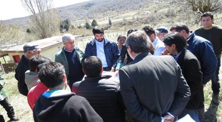 Lonquimay: entregan terrenos para las nuevas escuelas de Marimenuco  y Mitrauquén