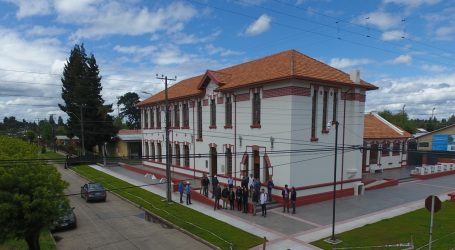 Centro cultural de Renaico 100% restaurado