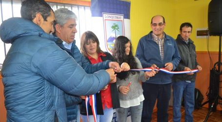 Huallipulli inaugura sede social en Lonquimay