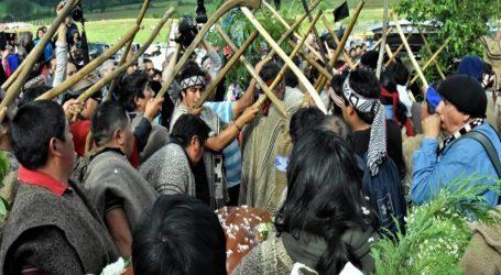 Marcha en la Ruta 5 Sur en la conmemoración de los dos años del asesinato de Camilo Catrillanca