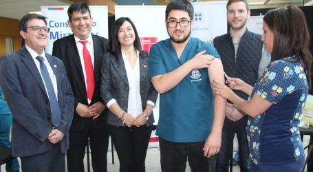 Seremi de salud refuerza campaña de vacunación contra el sarampión