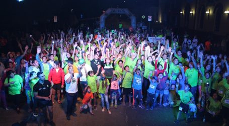 Corrida nocturna flúor este viernes en Lautaro