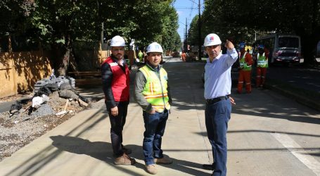 El próximo jueves se habilita tramo de Avenida Alemania intervenida por obras del MOP