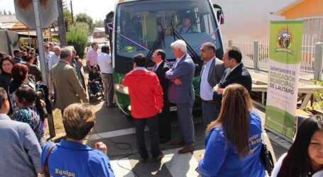 Lautaro renueva flota de buses escolares