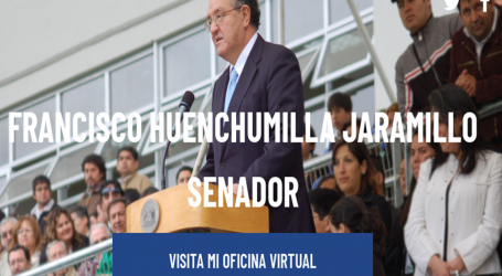 Senador Francisco Huenchumilla lanza oficina virtual