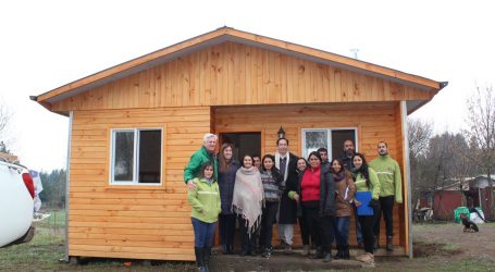 Lautaro: Familias de sectores rurales mejoran su calidad de vida a través de programa de habitabilidad