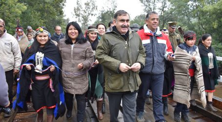 Collipulli inaugura moderno puente que mejora la conectividad y acceso a la comuna