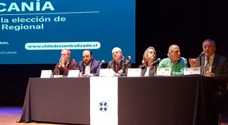 Ufro realizó primer dialogo con posibles candidatos a Gobernador Regional