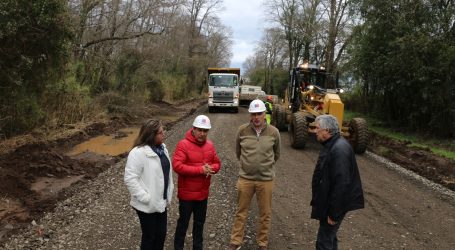 Mop trabaja a toda máquina para obras de pavimentación de Ruta Puente Quillem-Selva Oscura