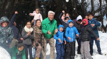 Con “Fiesta de la Nieve” Lautaro cerró el mes del niño