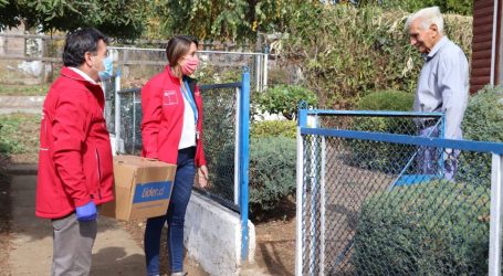 Gobierno entrega 500 cajas de alimentos e insumos de higiene a adultos mayores de 8 comunas de La Araucanía