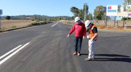 MOP renueva carpeta de asfalto de 25 kilómetros de la ruta Carahue – Puerto Domínguez