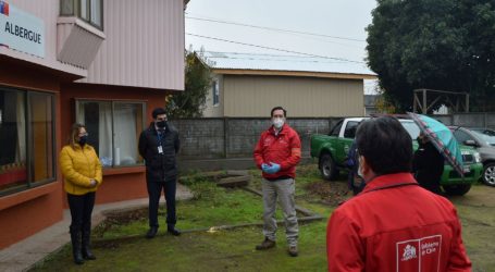 Angol cuenta con nuevo albergue 24/7 para las personas en situación calle