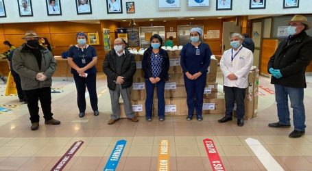 Centro Arabe de Temuco entregó zuecos quirurgicos al hospital HHHA