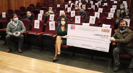 Seremi de Gobierno entrega 109 millones de pesos para financiar proyectos de Medios de Comunicación en La Araucanía