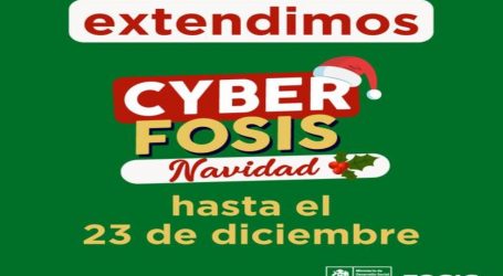 Por éxito de ventas se extiende CyberFOSIS Navidad