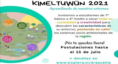 Desafío Kimeltuwün: Explora La Araucanía invita a docentes y estudiantes a investigar y visibilizar su entorno local