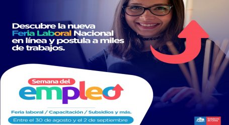 Hasta este viernes: Con feria laboral online se desarrolla Semana del Empleo del Sence