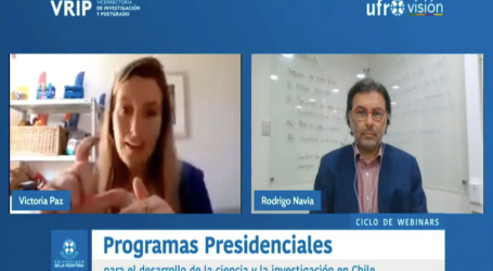 En ciclo de webinar organizado por Universidad de La Frontera: Las propuestas de tres candidaturas presidenciales  en materia de ciencias, investigación e innovación