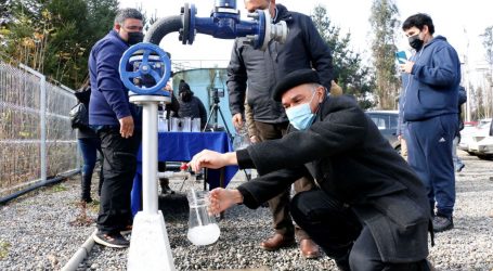 MOP inaugura obras de reposición y ampliación de Servicio de Agua Potable Rural para familias de la comuna de Freire