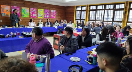 Autoridades acompañan a comunidades educativas de La Araucanía en jornada de evaluación semestral