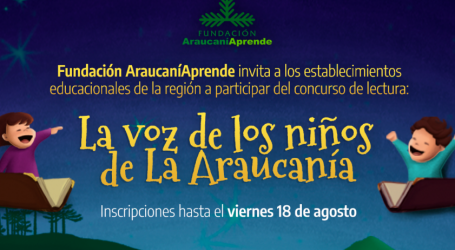 Fundación AraucaníAprende abre espacios para escuchar “La voz de los niños de La Araucanía”