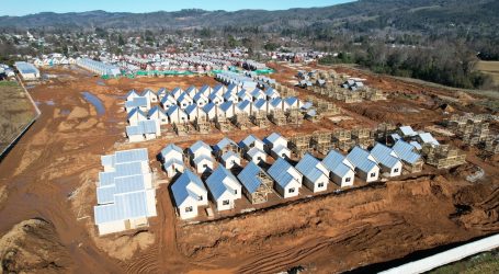 Megaproyecto habitacional destinado para 269 familias en Gorbea alcanza un 40% de avance