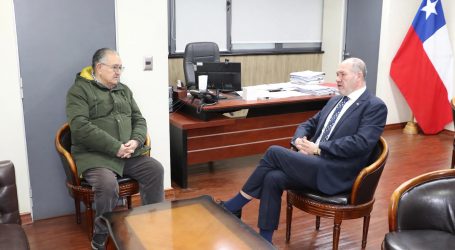 Senador Huenchumilla se reunió con el delegado presidencial de La Araucanía, en gestiones para la compra de terreno de un futuro Mercado de Abastos para hortaliceros