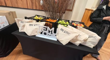 Colegio Alemán dona casi media tonelada de alimentos al Ecomercado Solidario de Temuco